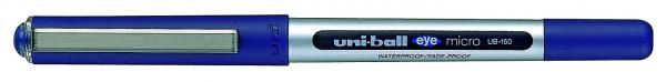 Caneta Roller Ball Uni-Ball Eye Micro 0.5 Mm Azul UB-150