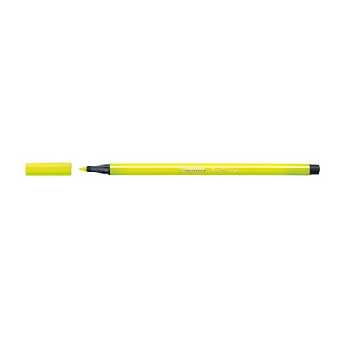 Caneta Stabilo Pen 68 024 - Amarelo Neon (PEN 68)