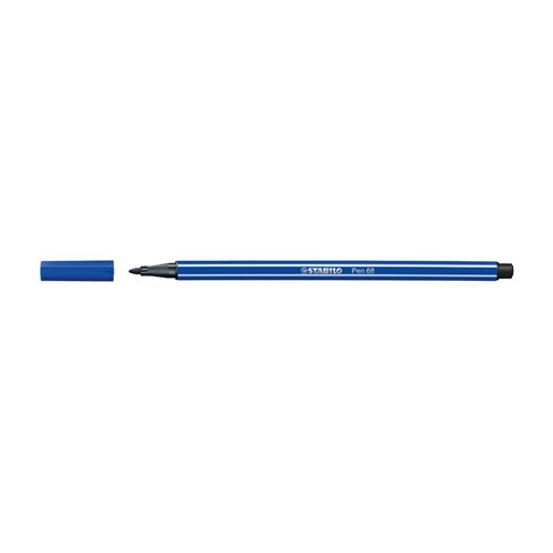 Caneta Stabilo Pen 68 32 - Azul Escuro (CANETA)