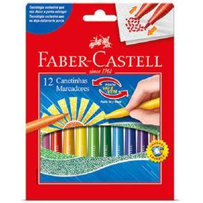 Canetinhas Vai e Vem 12 Cores Faber Castell
