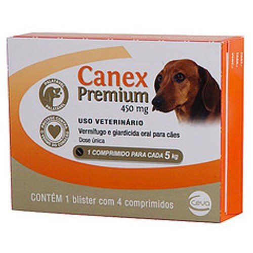 Canex Premium Cães Até 5 Kg 450 Mg