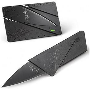 Canivete Taue Cartão Dobrável em Aço Inoxidável Card Sharp KP-1