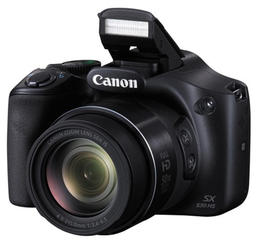 Canon PowerShot SX530 HS - 16 Mega Pixels - Super Zoom Óptico 50X - Filma em Full HD - Wi-Fi