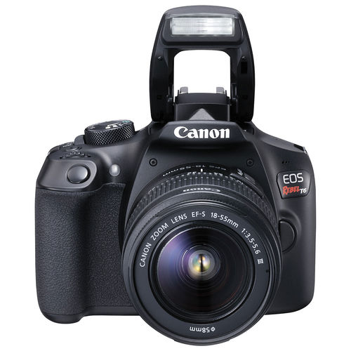 Canon T6 Kit Premium 18-55 + 24mm + Bolsa + Cartão 32GB + Mini Tripé + Kit Limpeza