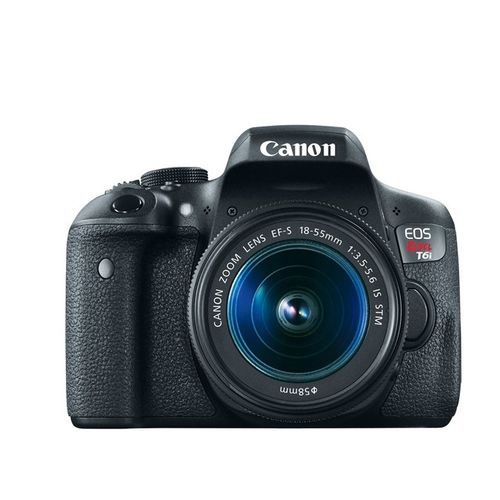 Canon T6i Kit Premium 18-55mm e 10-18mm + Bolsa + Cartão 32GB + Mini Tripé + Kit Limpeza