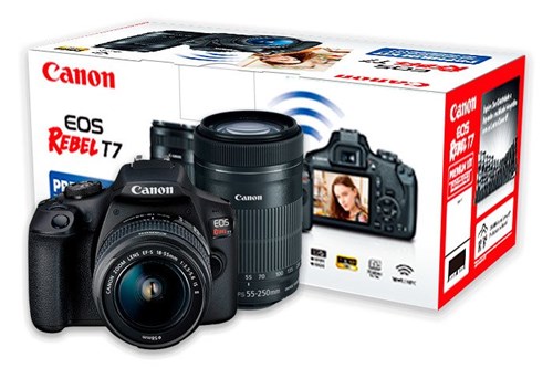 Canon T7 Premium 18-55Mm + 55-250Mm