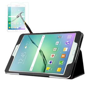 Capa Agenda Tablet Samsung Galaxy Tab S2 8" SM- T710 / T713 / T715 / T719 + Película de Vidro