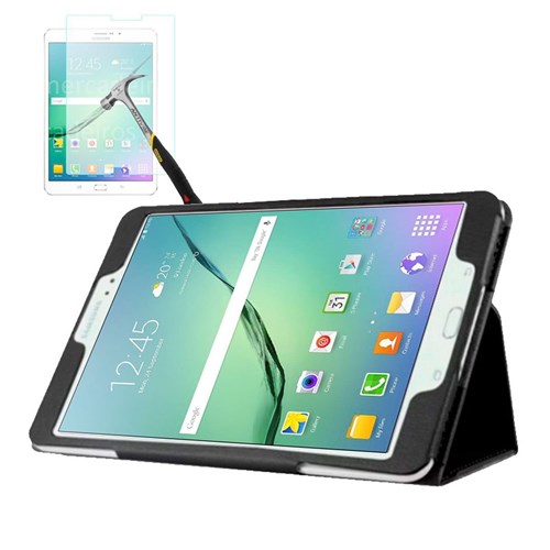 Capa Agenda Tablet Samsung Galaxy Tab S2 8' Sm- T710 / T713 / T715 / T719 + Película de Vidro