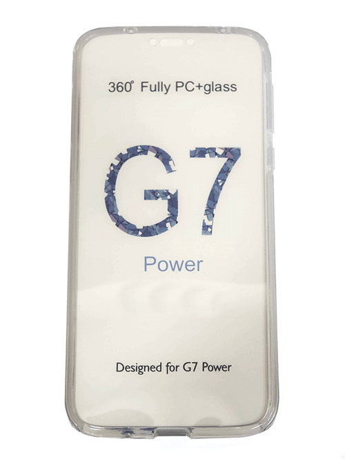 Capa Anti Impacto 360 Frente Verso Moto G7 Power