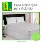 Capa Antialérgica para Colchão - Impermeável - Mini-Cama - PVC/TNT - 70x150x12 Cm - com Zíper