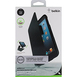 Capa APEX360 Proteção Avançada Ipad Mini / Mini Retina - Preta - Belkin
