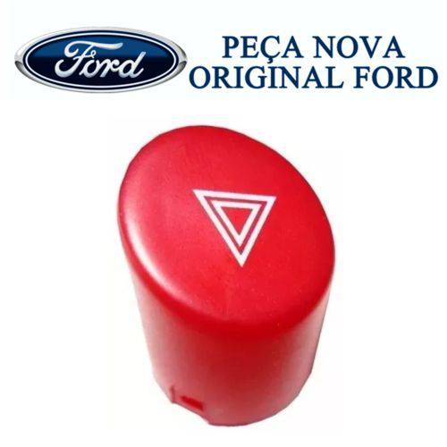 Tudo sobre 'Capa Botao Interruptor Alerta Ford Fiesta Courier Original'