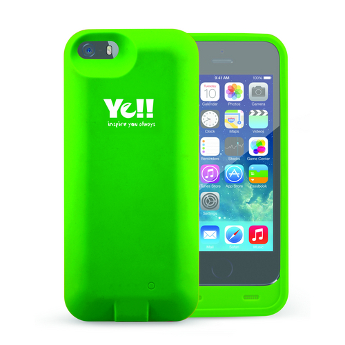 Capa Carregadora Ye!! para Iphone 5/5s - Plugue Lightning Licenciado Pela Apple - 2000mah