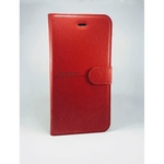 Capa Carteira Galaxy J4 Plus J415 j4+ vermelho + Película Vidro