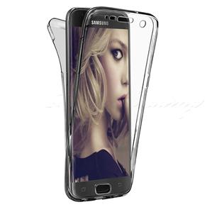 Capa Case 360º Silicone TPU Luxo Samsung Galaxy S6 Preto