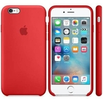 Capa Case Apple Silicone para iPhone 6G 6S - Vermelha