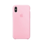 Capa Case Apple Silicone para iPhone X Xs - Rosa