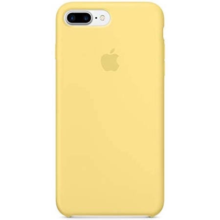 Capa Case Capinha Silicone Aveludado Iphone 7/8 - Amarelo - M3 Imports