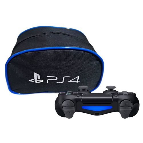 Capa Case Controle Oficial PS4 Videogame PlayStation Nylon 600