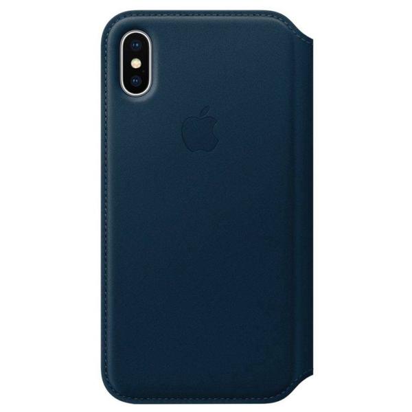 Capa Case Couro Premium - Iphone Azul 6