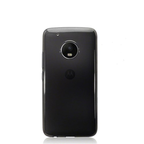 Capa Case de Silicone para Motorola G5 Preto Fume