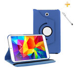 Capa Case Galaxy Tab A - 8.0´ P350 / P355 Giratória 360 / Caneta Touch (Azul Escuro)