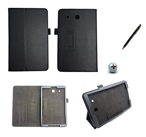 Capa Case Galaxy Tab e - 9.6´ T560/561 Carteira/Caneta Touch (Preto)
