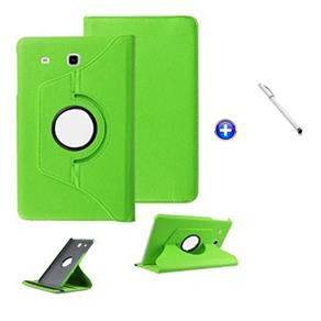 Capa Case Galaxy Tab e - 9.6´ T560 Giratória 360 / Caneta Touch (Verde)