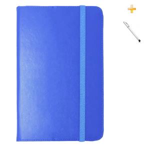 Capa Case Galaxy Tab e - 9.6´ T560/T561 Giratória 360º / Caneta Touch - Azul