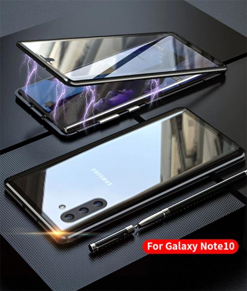 Capa Case Magnética Blindada Samsung Galaxy Note 10 - Preto - Luphie
