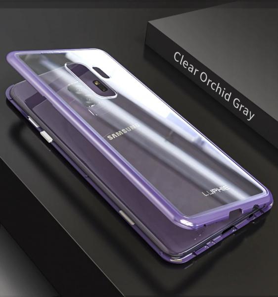 Capa Case Magnético Anti Impacto Samsung Galaxy S9 - Roxo - Luphie