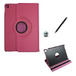 Capa Case Para Ipad Pro 9,7" Giratória 360 / Caneta Touch (Rosa)