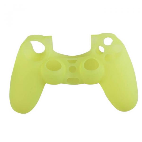 Capa Case Protetora de Silicone Gel para Controle Playstation 4 Ps4 Amarelo FEIR FR-214-4M