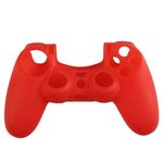 Capa Case Protetora de Silicone Gel para Controle Playstation 4 Ps4 Vermelho Feir Fr-214-4m