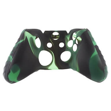 Tudo sobre 'Capa Case Protetora de Silicone Gel para Controle Xbox One Camuflada Verde e Preto Feir Fr-314-1m'