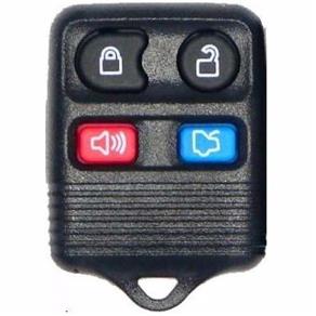 Capa Chave Telecomando Controle Alarme Ford 4 Botões