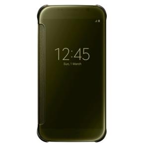 Capa Clear View Samsung Galaxy S6 Gold - Dourada