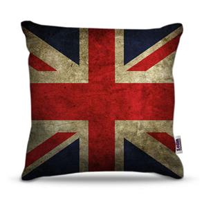 Capa de Almofada - Bandeiras - Inglaterra Envelhecida - Referência: BAN021