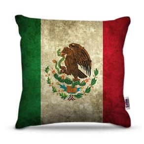 Capa de Almofada - Bandeiras - Mexico Envelhecida - Referência: BAN020