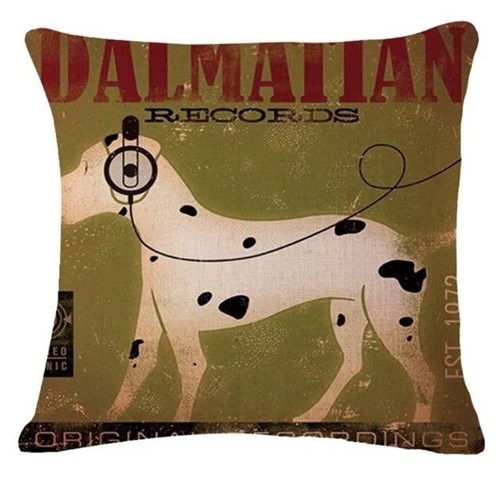 Capa de Almofada Cão Dalmata