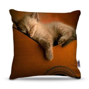 Capa de Almofada - Gato no Violao - Referência: MUS105