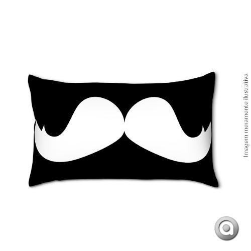 Capa de Almofada Haus For Fun Mustache 20x38