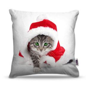 Capa de Almofada - Natal - Natal dos Gatos - Referência: NAT047