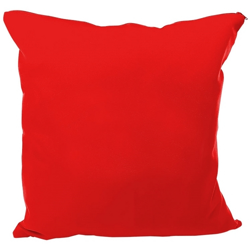 Capa de Almofada para Personalizar com Sublimação 35x35cm (Vermelha)