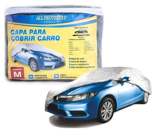 Capa de Carro Tamanho M Modelos Sedan - Delicasa