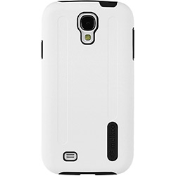 Capa de Celular para Samsung S4 Dupla Camada Branca/Preta - IKase