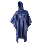 Capa de Chuva Impermeável Poncho Iguazu Adulto Azul Nautika