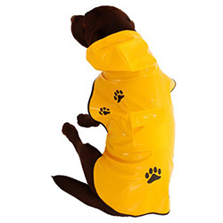 Capa de Chuva Super Pet M Amarela - Sulamericana