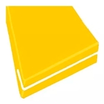 Capa de Colchão Malha Gel Amarelo Ouro- Solteiro