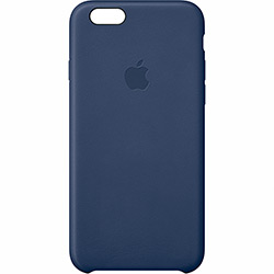 Capa de Couro para IPhone 6 Plus - Azul